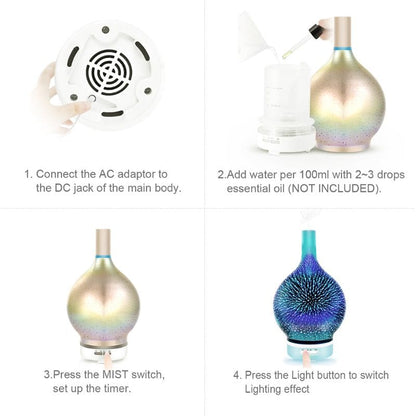 Firefly Aromatherapy™ Diffuser by HyEnterprise – Relax, Sleep & Refresh